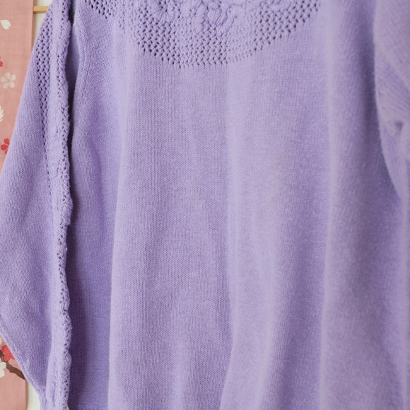 VTG Pastel Grannycore Sweater - Picture 6 of 14